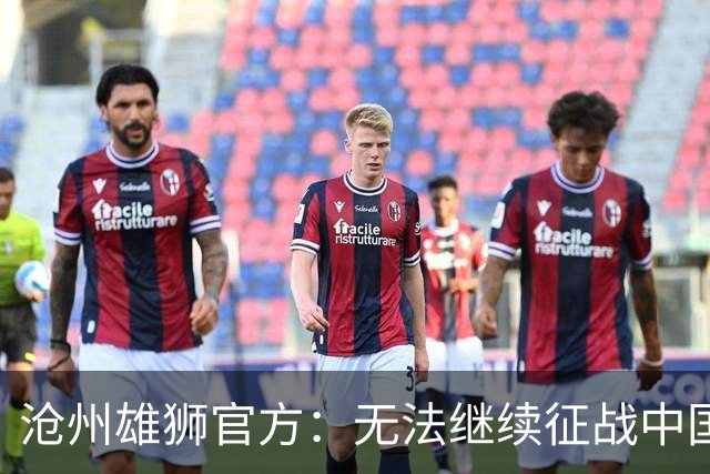 沧州雄狮官方：无法继续征战中国足球职业联赛